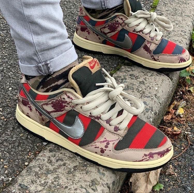 nike sb x freddy krueger