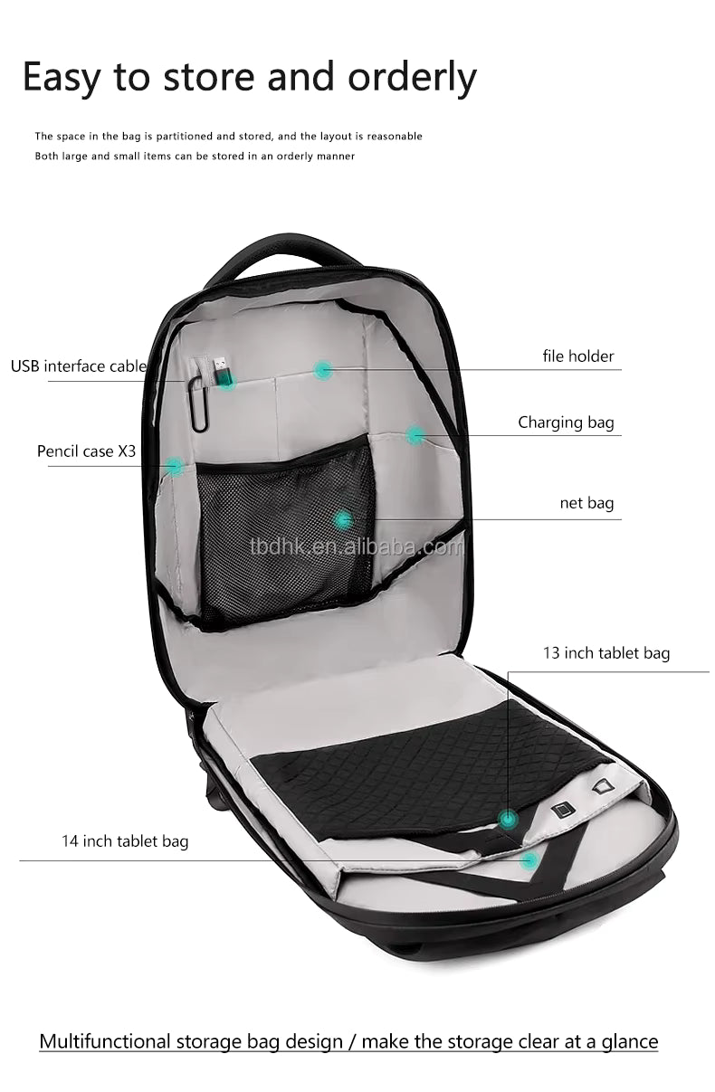 GlowBag 5X โB LED Smart Backpack