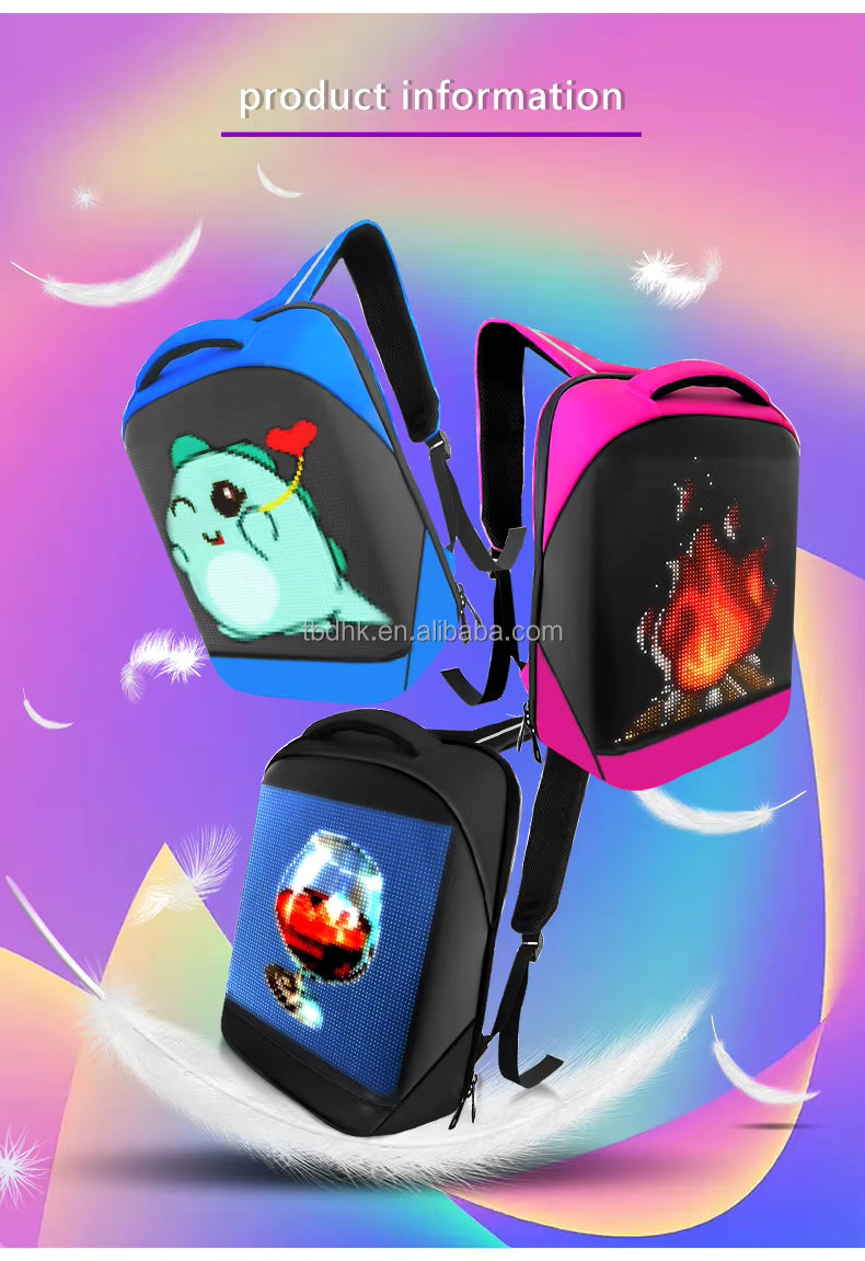 GlowBag 5X โB LED Smart Backpack