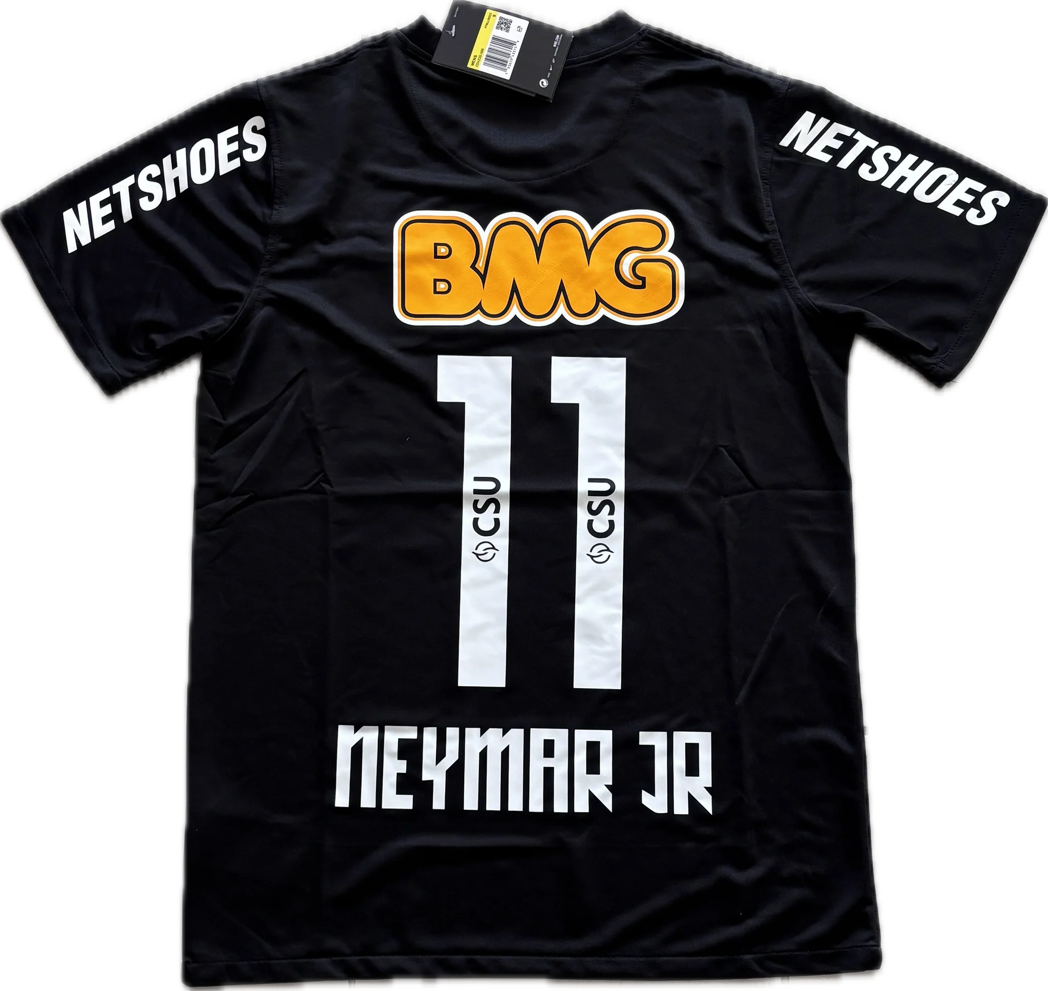 Santos Away Black Neymar Jr 11 Classic Jersey 2011/12 – amzunit
