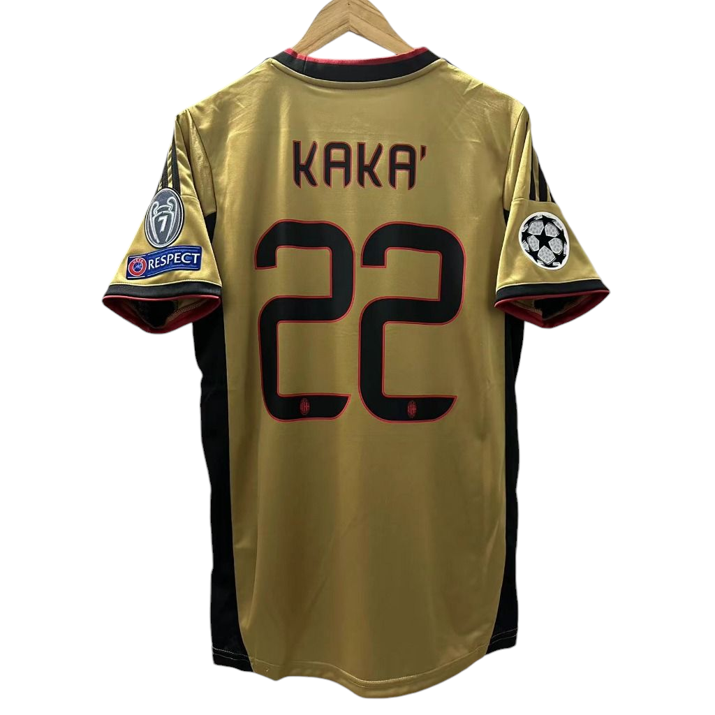 Puma Football Kits Ac Milan Gold Kit 2013-2014 AC Milan KAKA'22