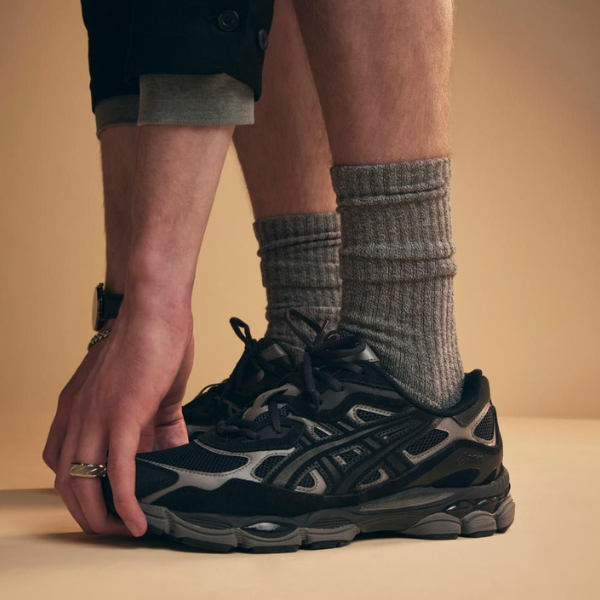 asics gel nandi og on feet