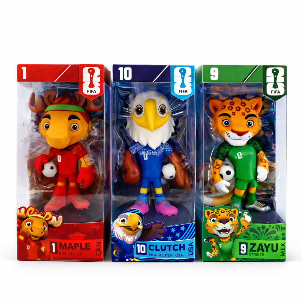 FIFA World Cup 2026 Mascot Figures – Official Style Collectibles