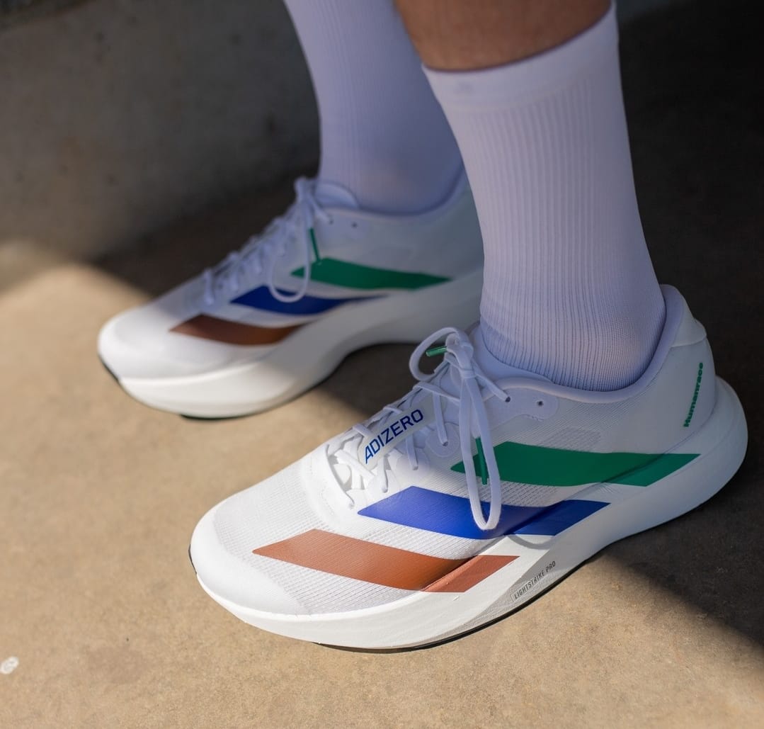 adidas Adizero Evo SL Pharrell Humanrace White Green Blue