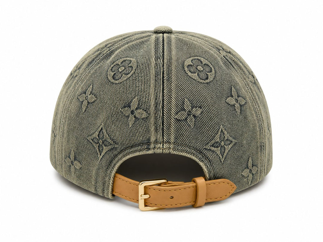 Vintage Wash Monogram Cap