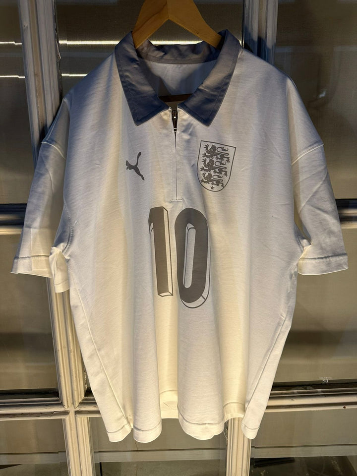England Special Edition polo White Shirt