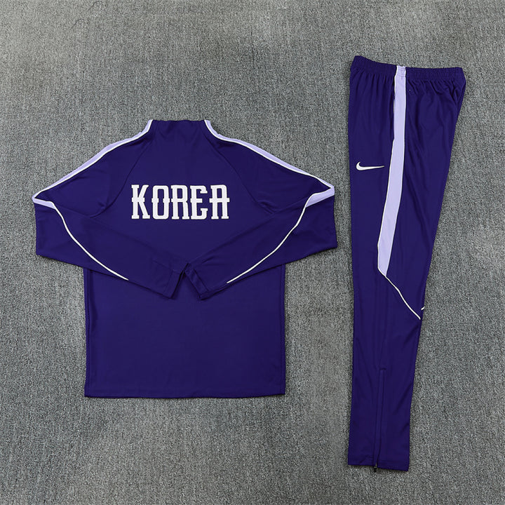 Korea Elite Purple Training Tracksuit 2026