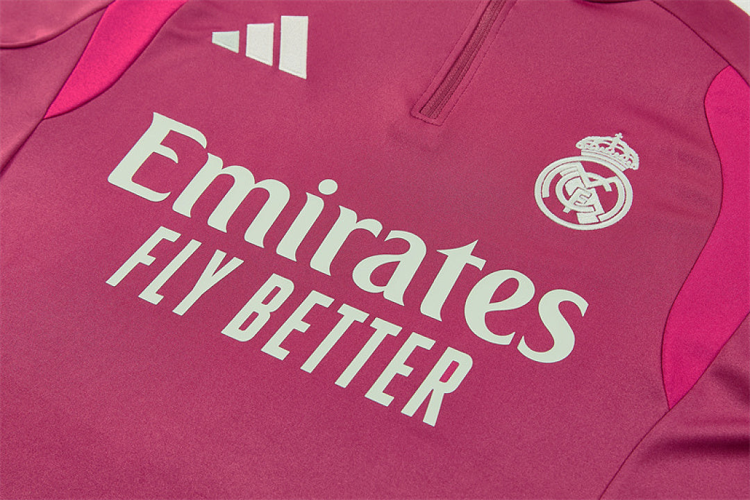 R M Burgundy Training Tracksuit 2026