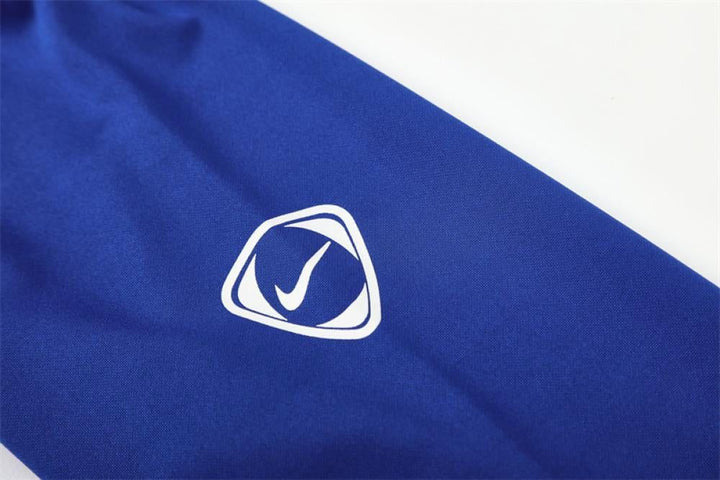 Brazil Blue Retro 2002 Training Suit Top