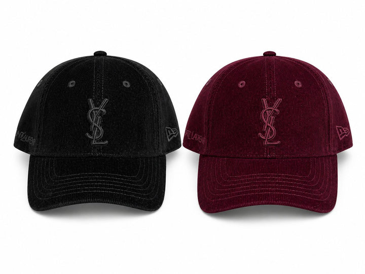 Monochrome Velvet Luxury Cap