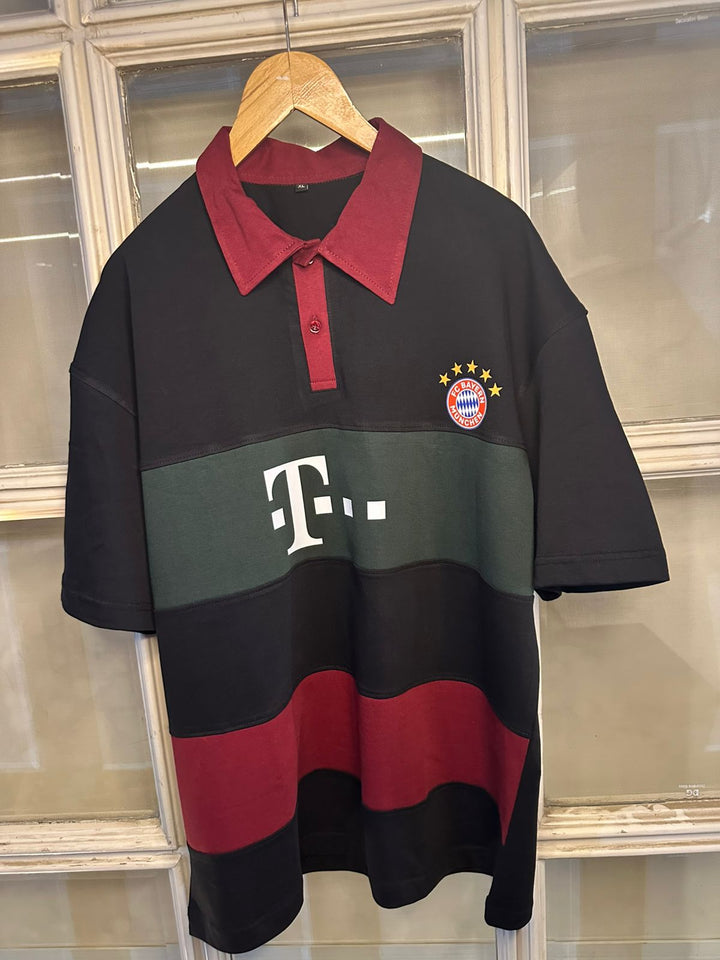 Bayern Munich Polo Shirt (Red,Green)