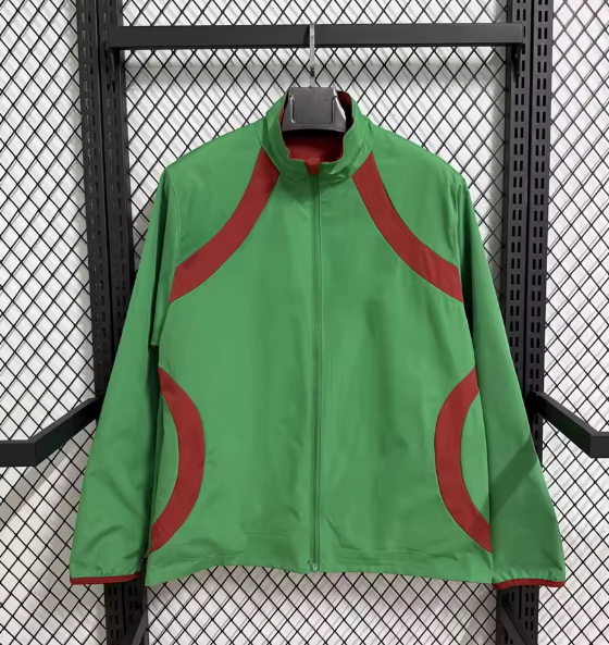 Morocco Club Windproof Reversible Jacket Football Team Training Jacket