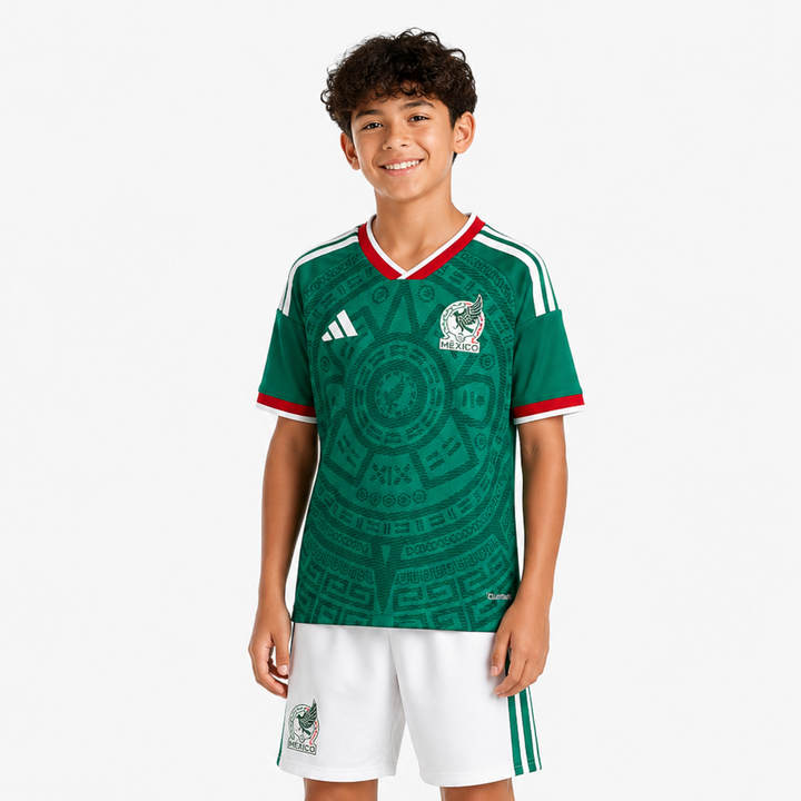 Mexico Home World Cup kit kids 2026