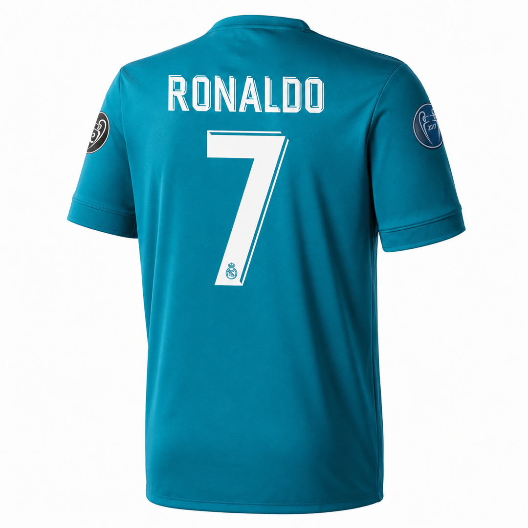 RM third Final Kit 17/18 with Ronaldo 7
