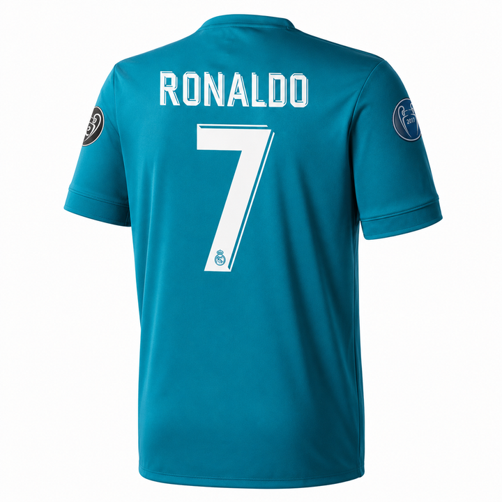 RM third Final Kit 17/18 with Ronaldo 7