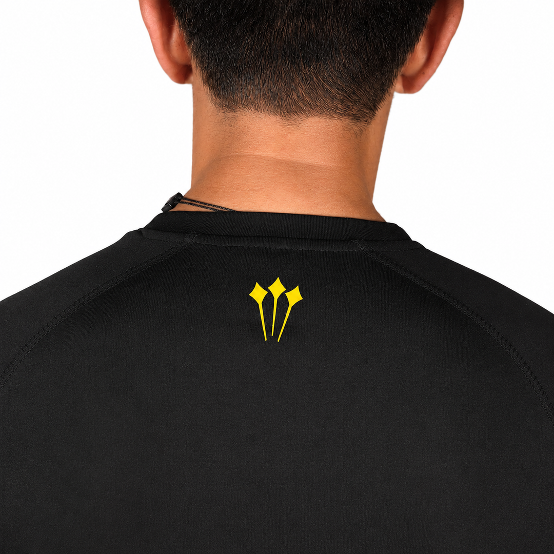 Men’s Black Performance T-Shirt &amp; Shorts Set