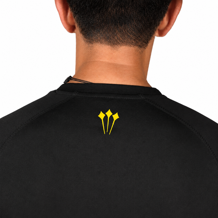 Men’s Black Performance T-Shirt &amp; Shorts Set