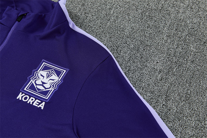 Korea Elite Purple Training Tracksuit 2026