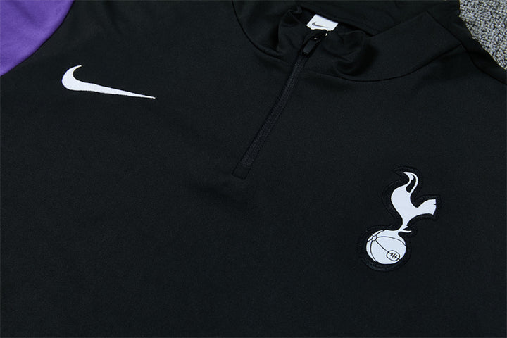 Tottenham Hotspur Black Strike Training Tracksuit 2026