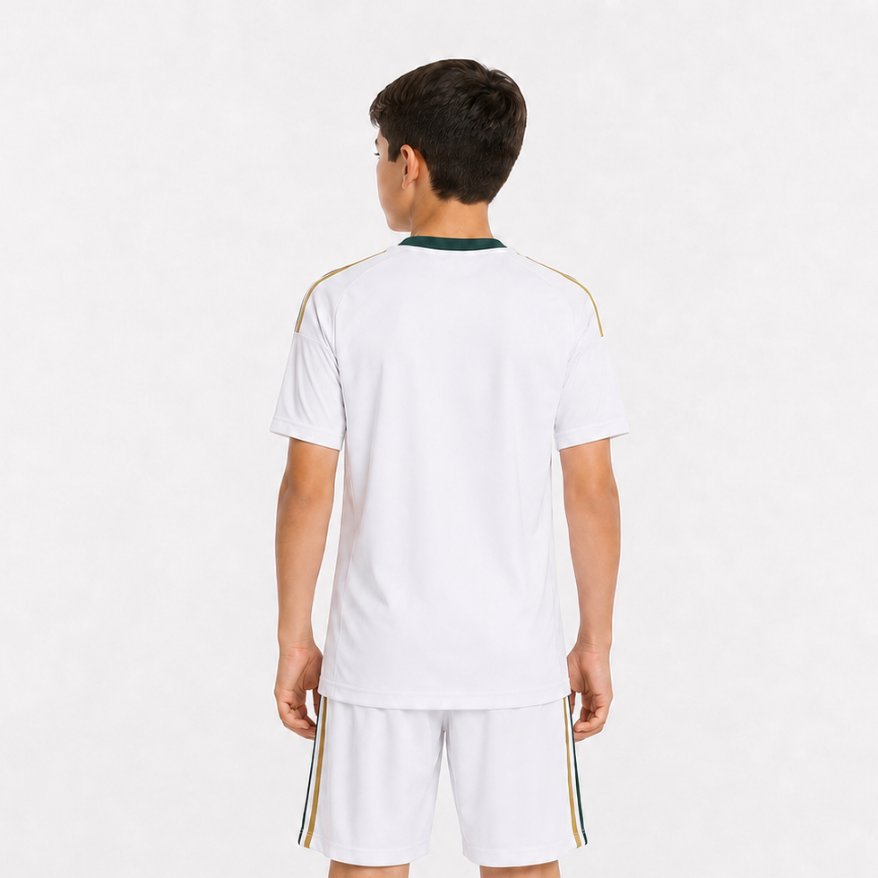 Saudi Arabia away World Cup kids kit 2026