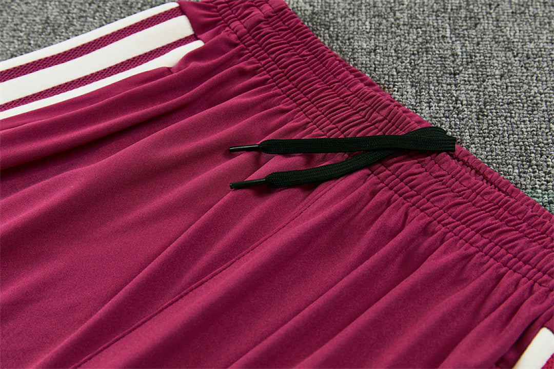 R M Burgundy Training Tracksuit 2026