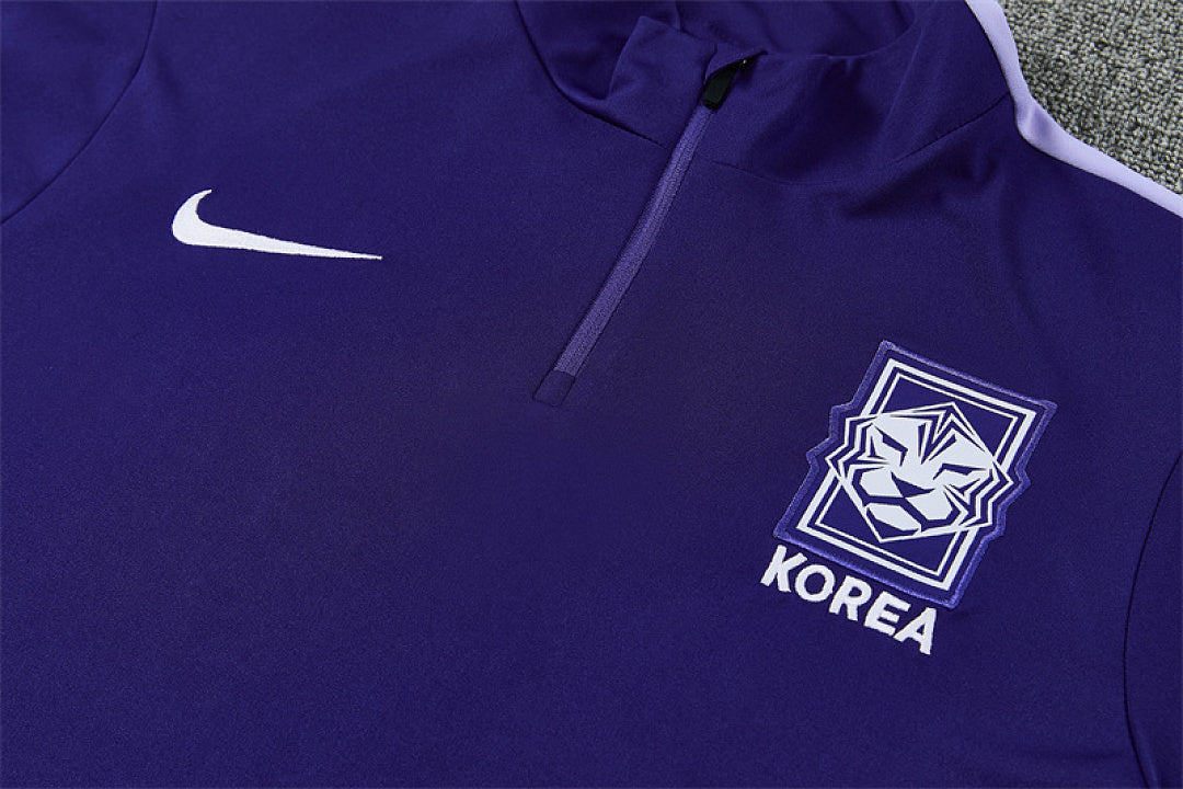 Korea Elite Purple Training Tracksuit 2026