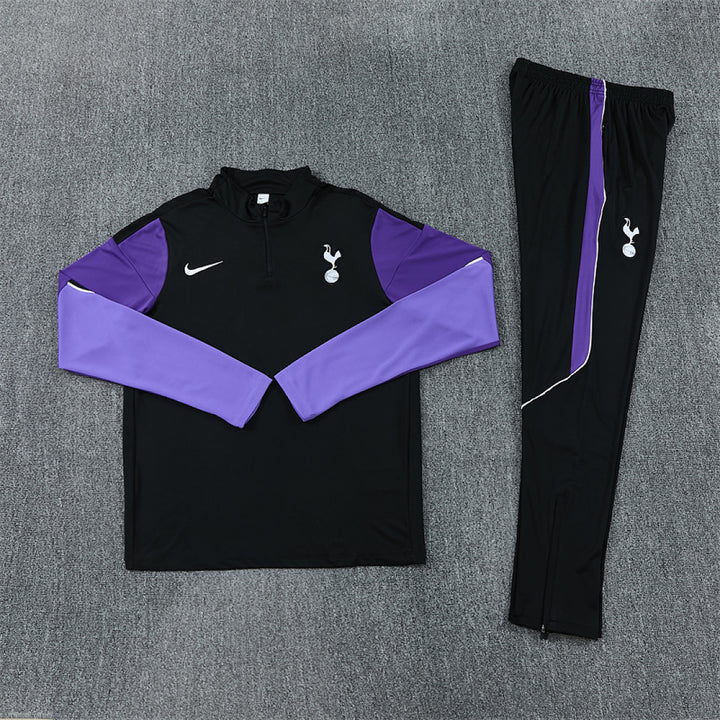 Tottenham Hotspur Black Strike Training Tracksuit 2026