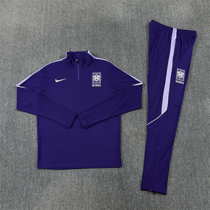 Korea Elite Purple Training Tracksuit 2026