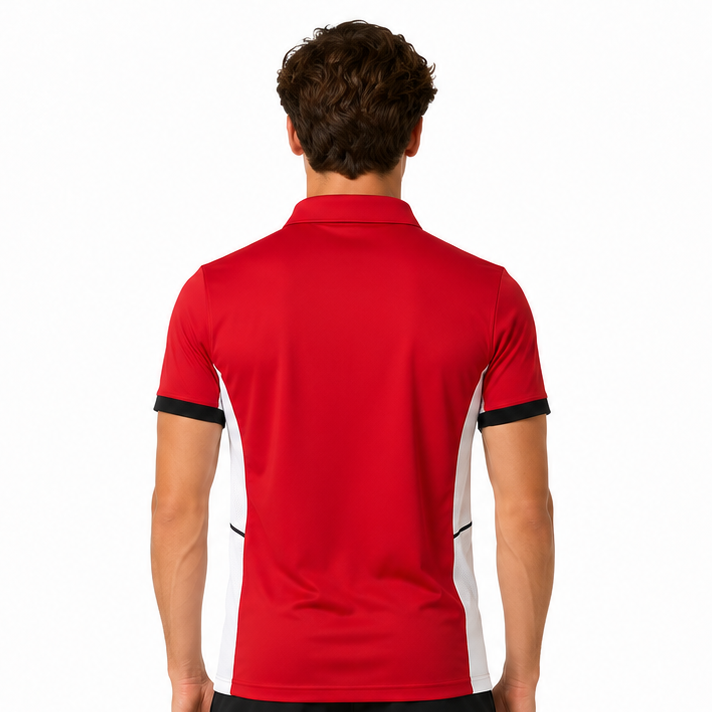 Red Training Polo Shirt