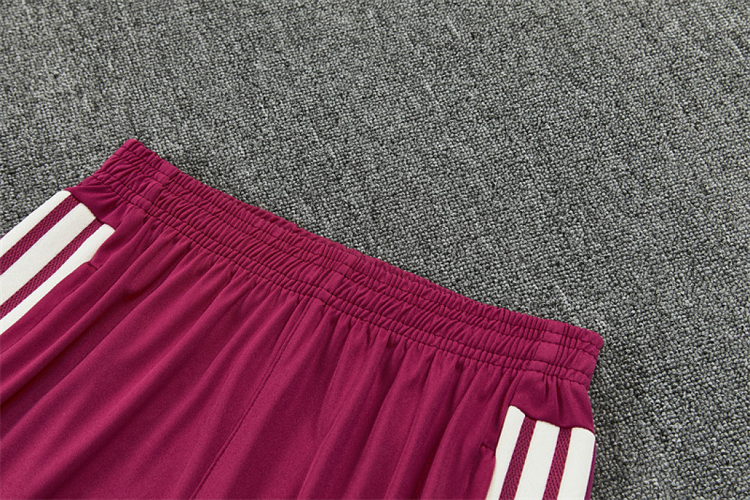 R M Burgundy Training Tracksuit 2026