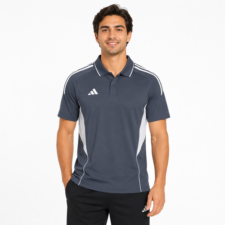 Grey Sports Training Polo