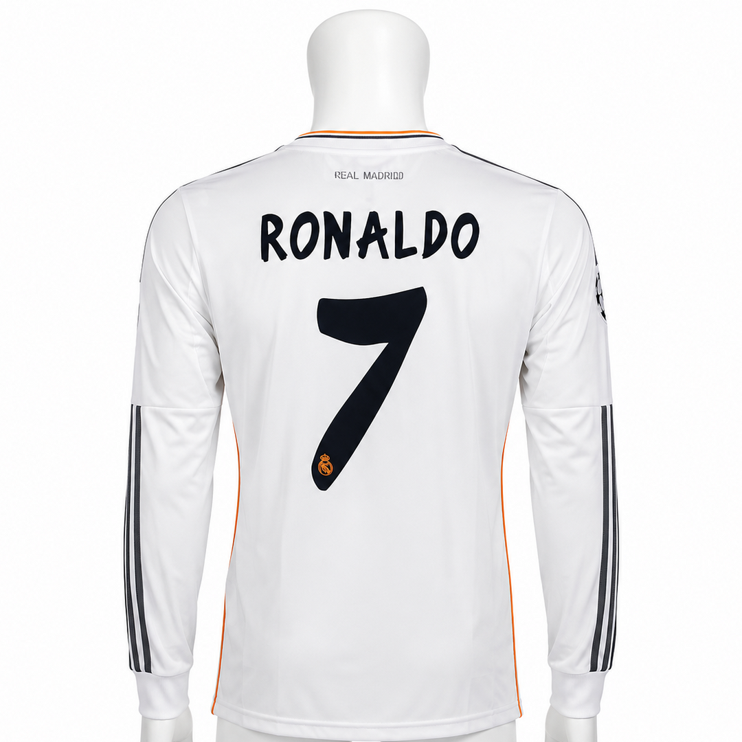 RM HOME Final Kit 2013/14 with Ronaldo 7 LONG SLEEVE