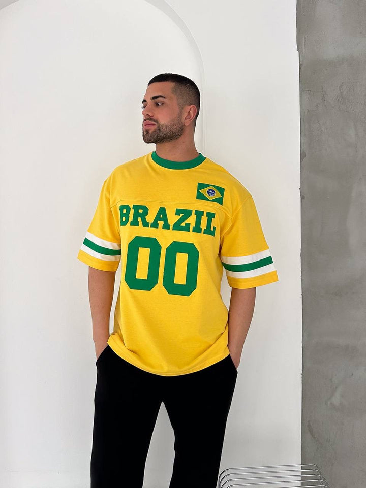 Brazil 00 Oversized Jersey Tee