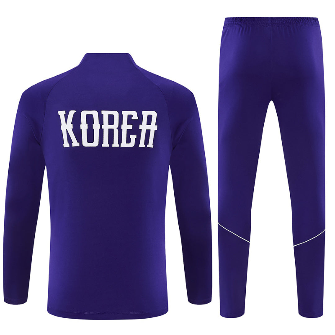 Korea Elite Purple Training Tracksuit 2026