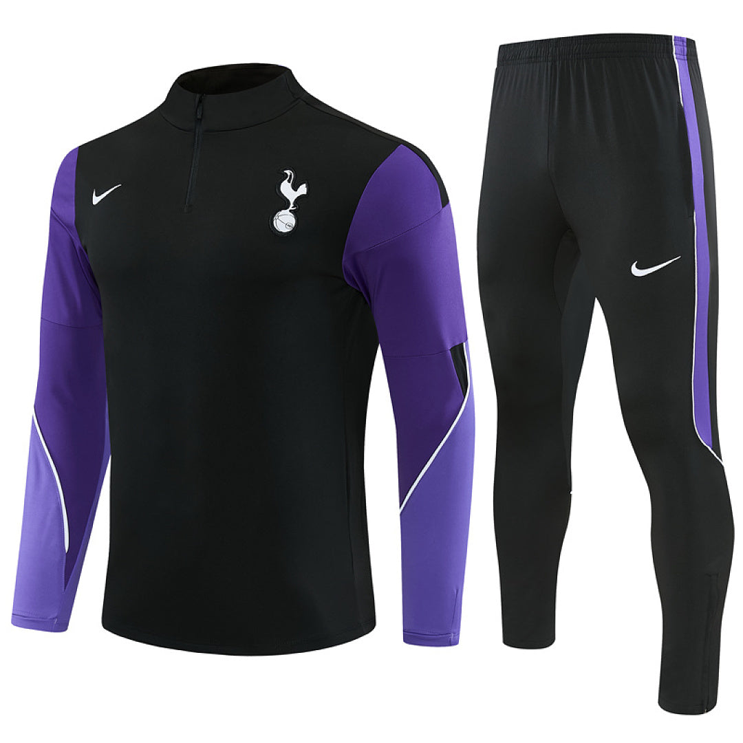Tottenham Hotspur Black Strike Training Tracksuit 2026
