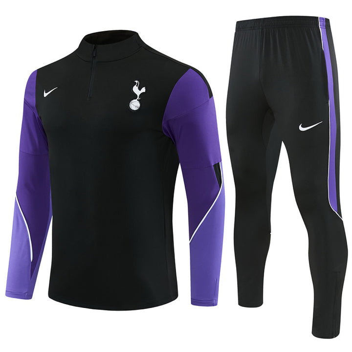 Tottenham Hotspur Black Strike Training Tracksuit 2026