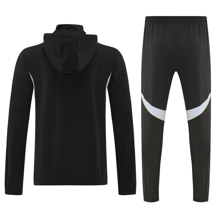 RM Black Hoodie Windbreaker Jacket Suit