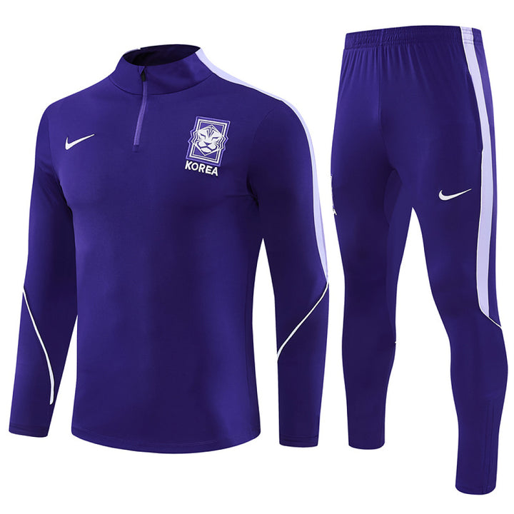 Korea Elite Purple Training Tracksuit 2026