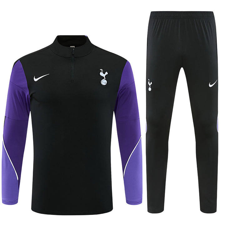 Tottenham Hotspur Black Strike Training Tracksuit 2026