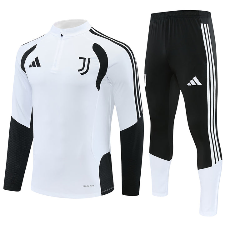 Juventus White &amp; Black Training Tracksuit 2026