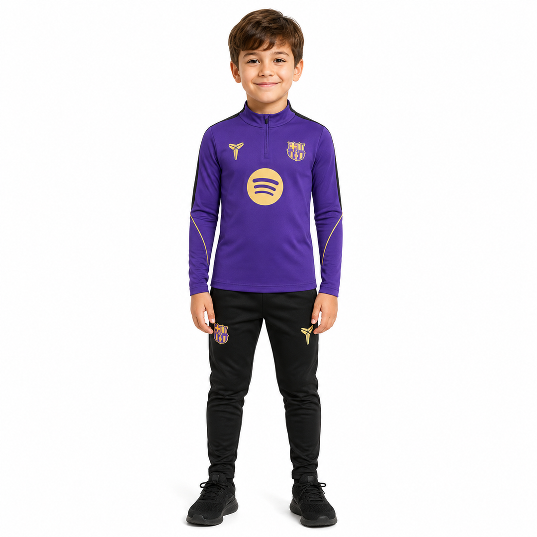 BRC Kids Purple Training Tracksuit 2026/27