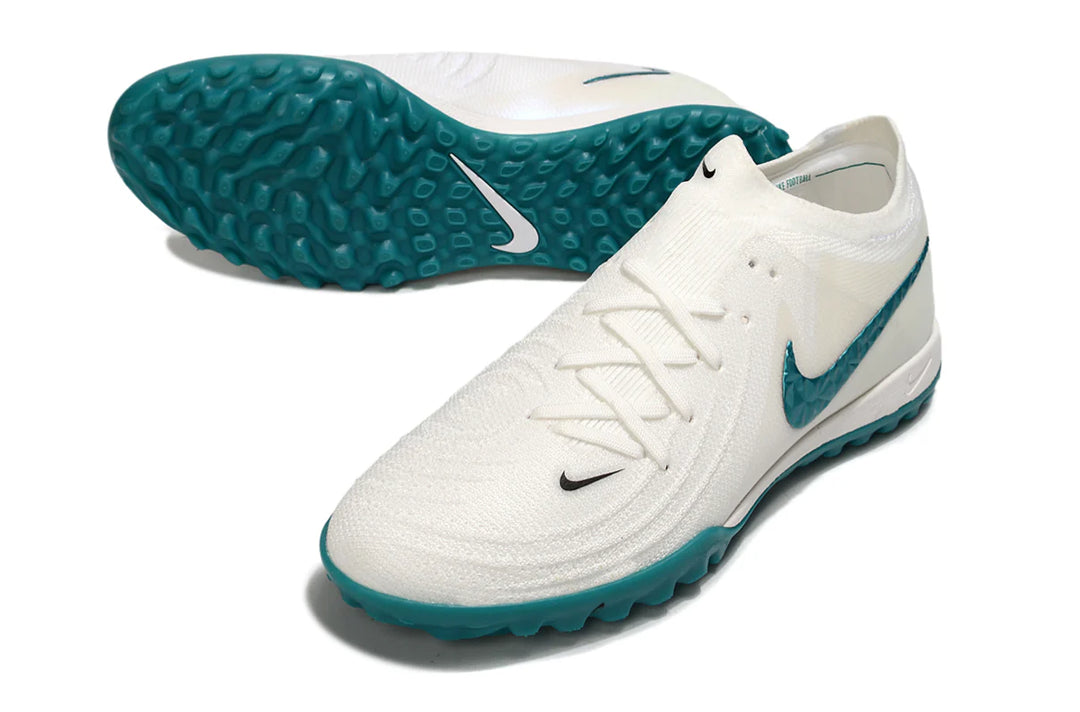 Nike Phantom GX 2 Elite TF Artificial Turf Soccer Shoes - Pink/Blue/Gold (Copy)