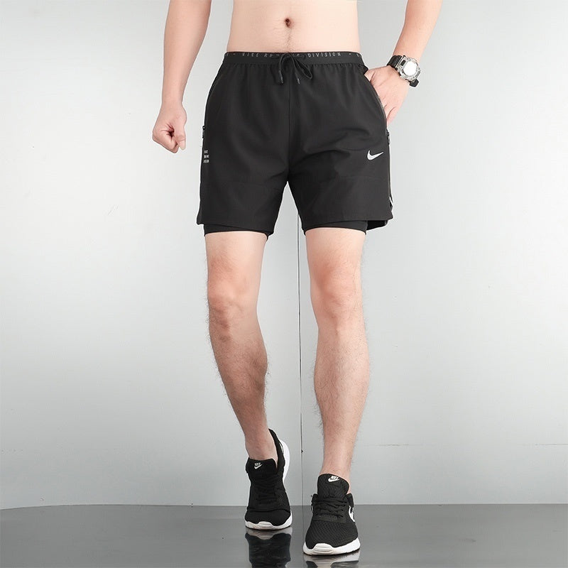 Nike Style Men’s Training Shorts 2 IN 1 Dri-FIT