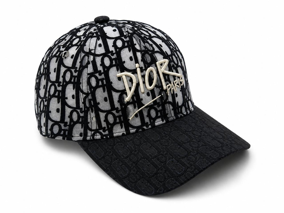 Monogram Contrast Luxury Cap
