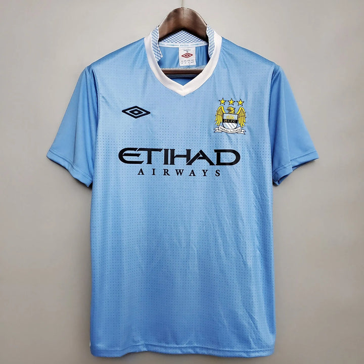Manchester City Limited Edition Jersey with  Kun Agüero 2011-2012