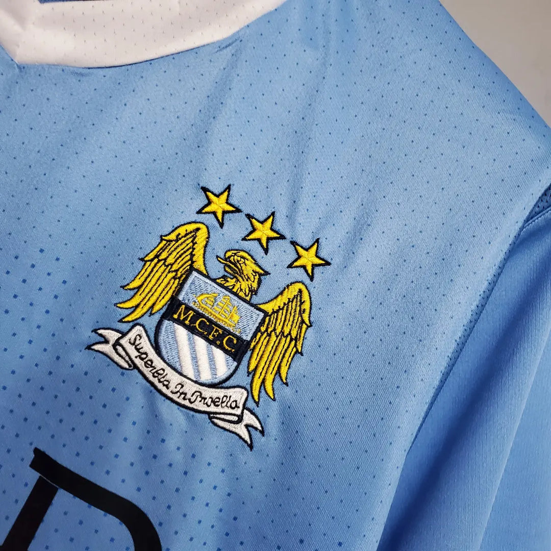 Manchester City Limited Edition Jersey with  Kun Agüero 2011-2012