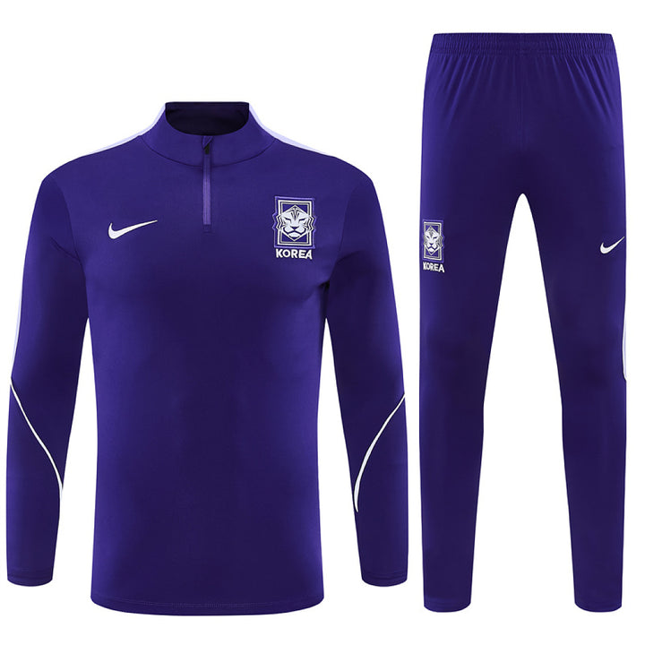 Korea Elite Purple Training Tracksuit 2026