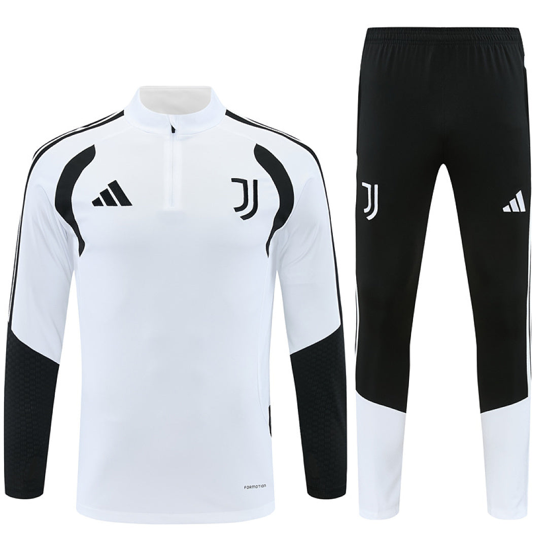 Juventus White &amp; Black Training Tracksuit 2026