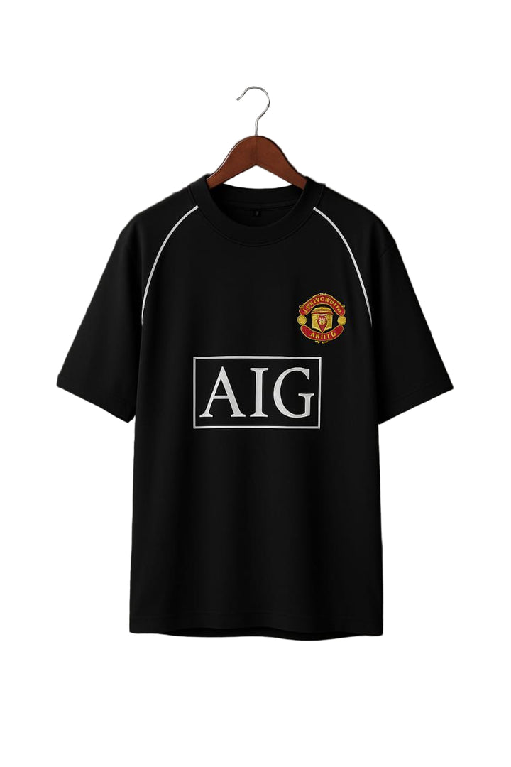 Man United Black Classic Shirt