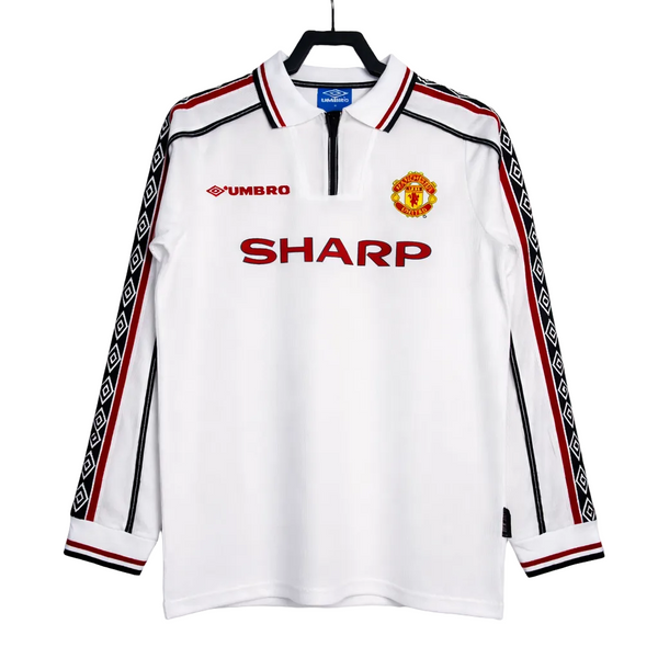 A*8様 UMBRO Manchester United 長袖シャツ Lサイズ Manchester United white Umbro 1998-1999 long-sleeve away – UAE